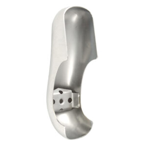 Stoßstangehorn Edelstahl verchromt - europäisches Modell | 113 707 155A Stainless steel