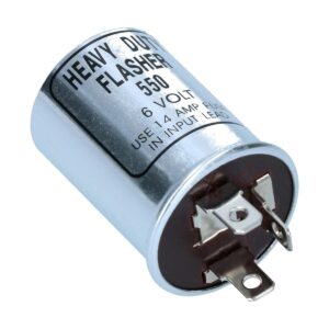 Blink- und Warnlichtrelais 6 Volt, 3 Stifte