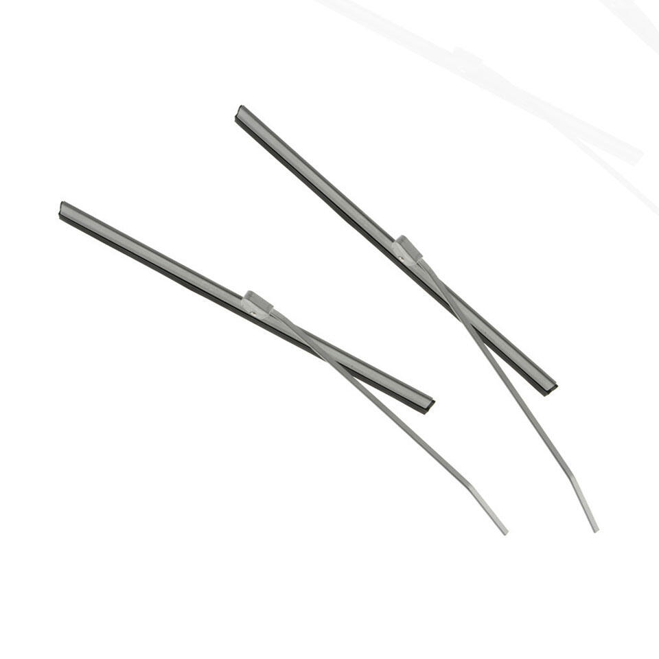 Wischerblätter + Arme, grau 245mm (Paar) | 111 955 421A