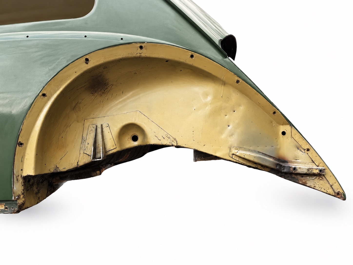 Original VW Käfer Ovali Häuschen Baujahr 1957 US-Modell ohne Winker – Karosserie 448811 – Bild 11