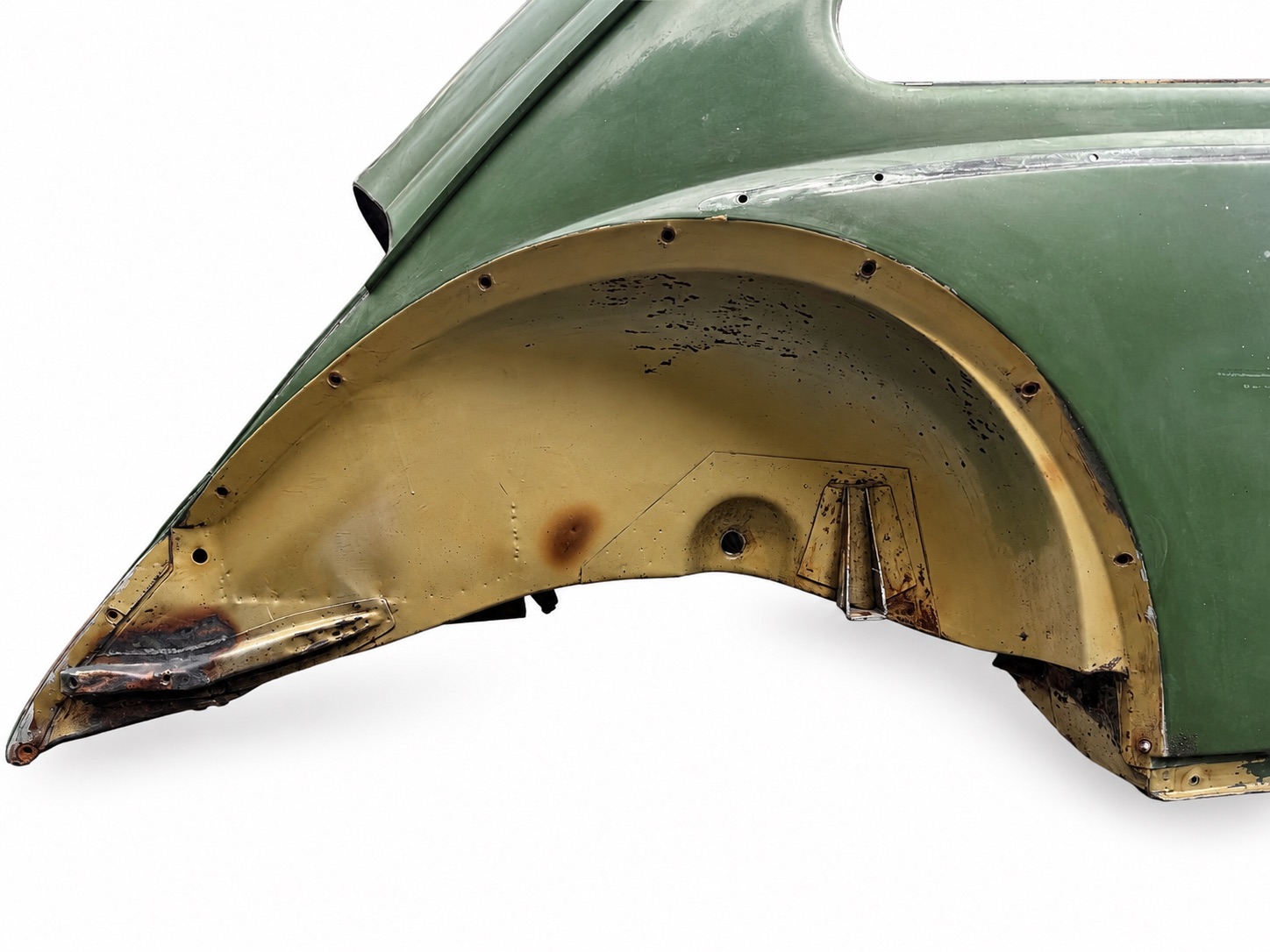 Original VW Käfer Ovali Häuschen Baujahr 1957 US-Modell ohne Winker – Karosserie 448811 – Bild 10