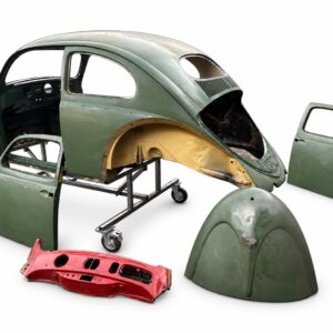 Original VW Käfer Ovali Häuschen Baujahr 1957 US-Modell ohne Winker – Karosserie 448811