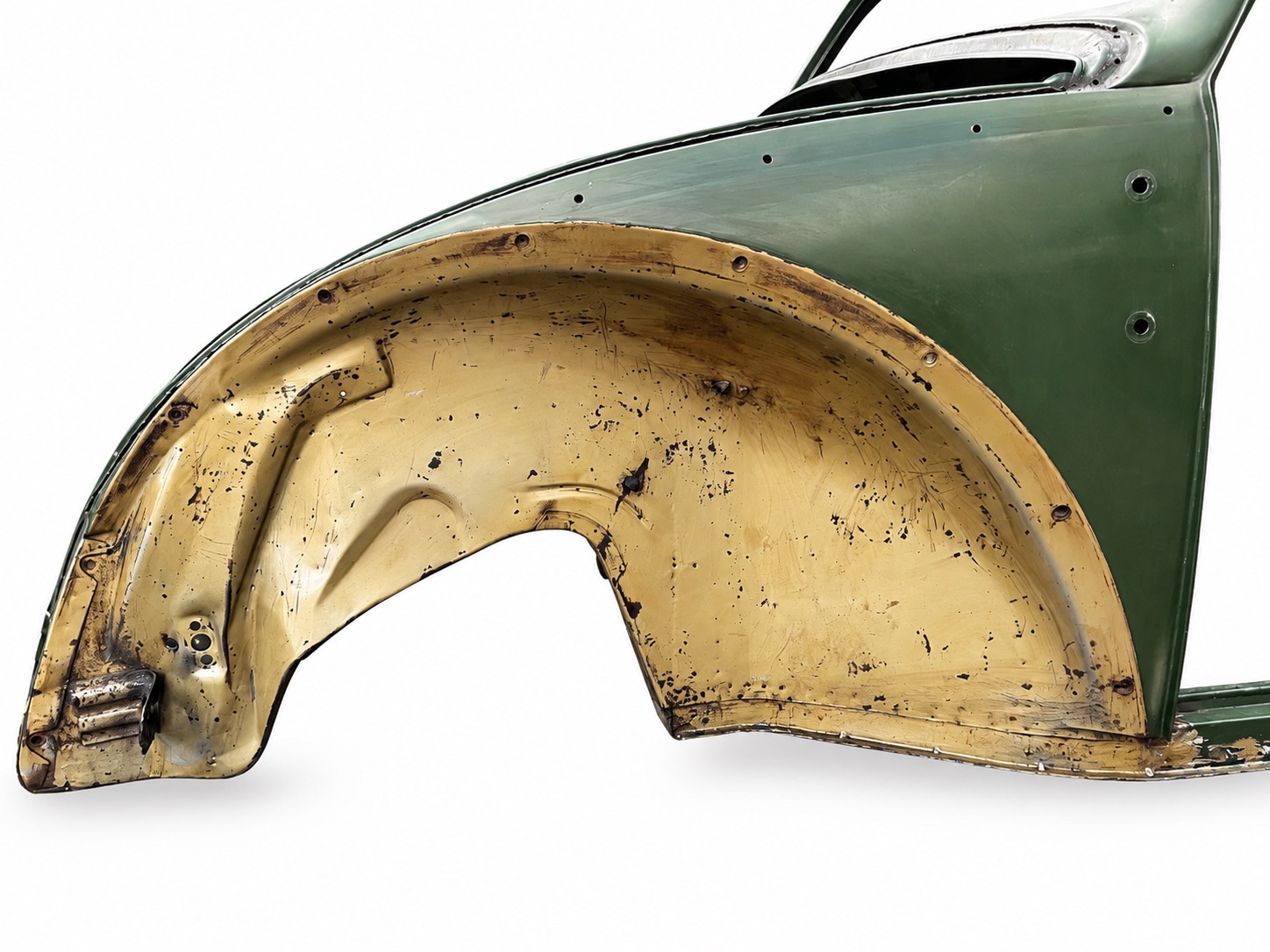 Original VW Käfer Ovali Häuschen Baujahr 1957 US-Modell ohne Winker – Karosserie 448811 – Bild 9