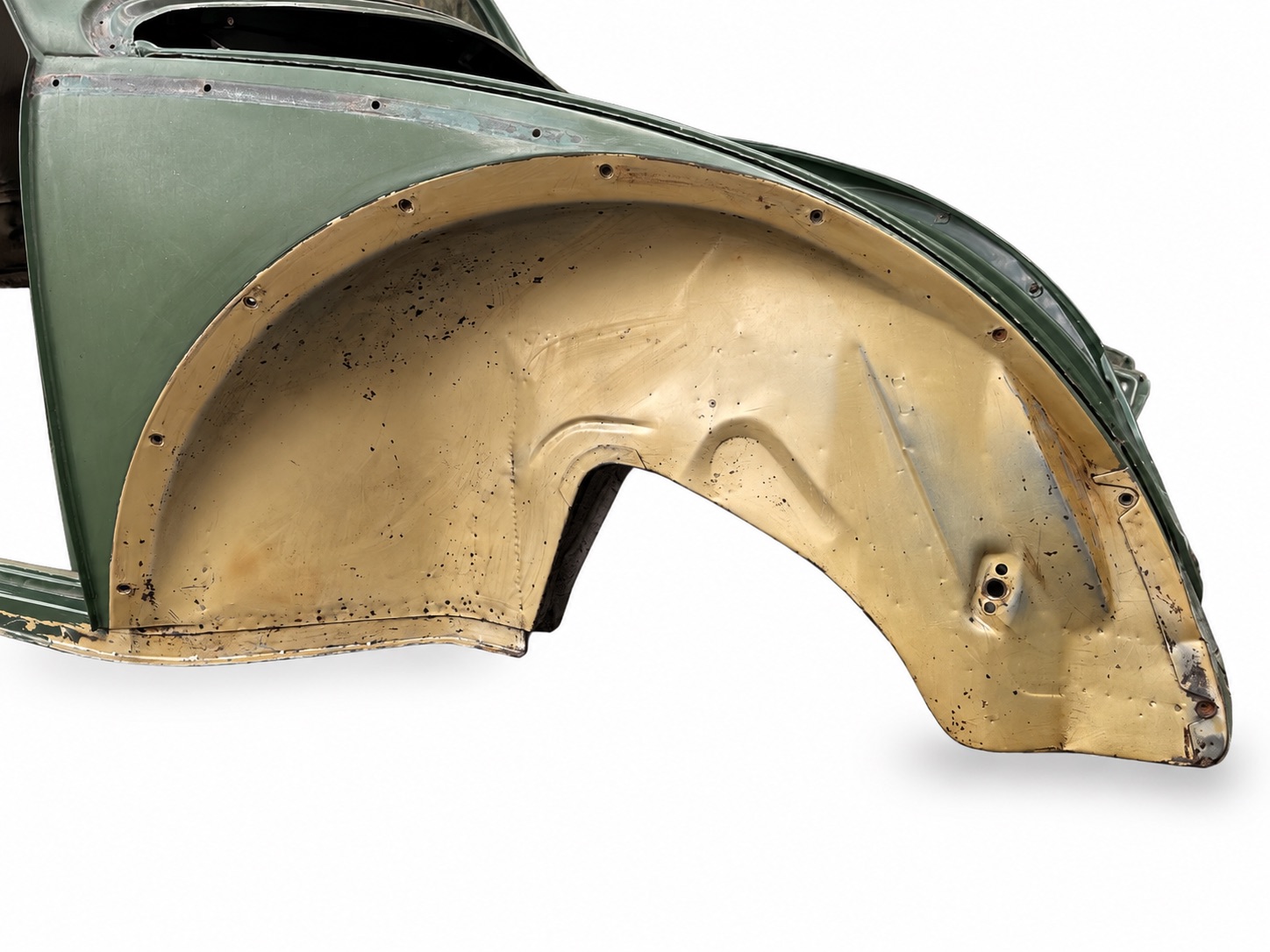 Original VW Käfer Ovali Häuschen Baujahr 1957 US-Modell ohne Winker – Karosserie 448811 – Bild 8