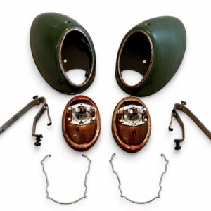 Original Hella Rückleuchten „Eierbecher“ VW Käfer 08/1955–07/1961