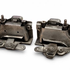 Original VW K&auml;fer Ovali T&uuml;rschl&ouml;sser links/rechts, 111 837 015 A / 111 837 016 A